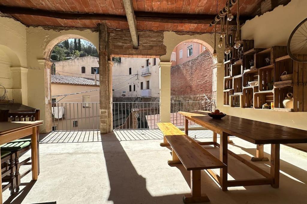 Habitacion L'Elefant En Casa Cami De Les Aiguees Monistrol De Montserrat Dış mekan fotoğraf