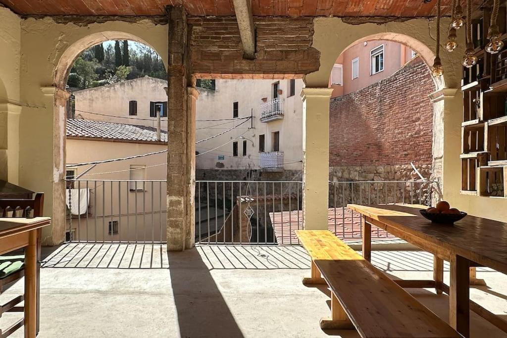 Habitacion L'Elefant En Casa Cami De Les Aiguees Monistrol De Montserrat Dış mekan fotoğraf